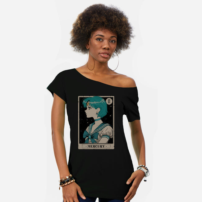 Mercury Card-Womens-Off Shoulder-Tee-Hafaell