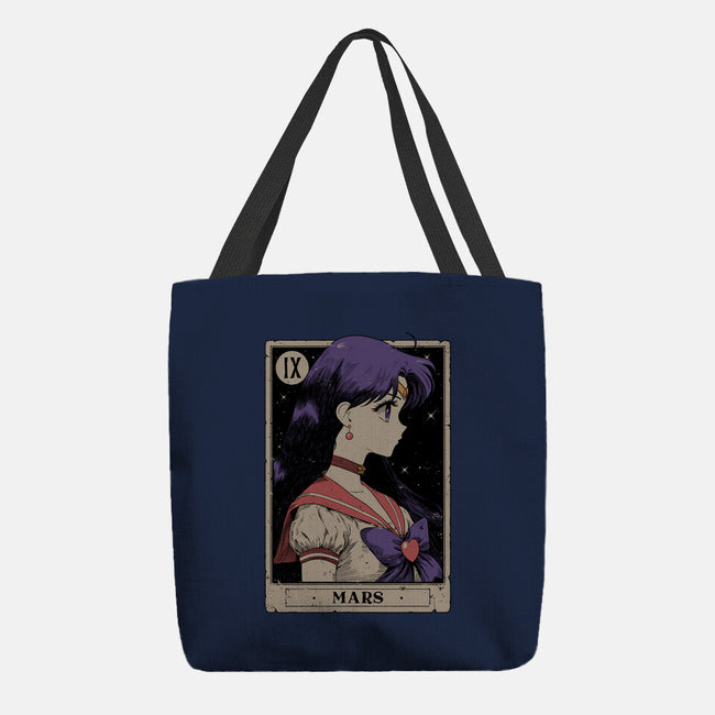 Mars Card-None-Basic Tote-Bag-Hafaell