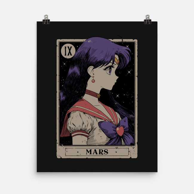 Mars Card-None-Matte-Poster-Hafaell