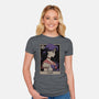 Mars Card-Womens-Fitted-Tee-Hafaell