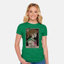 Jupiter Card-Womens-Fitted-Tee-Hafaell