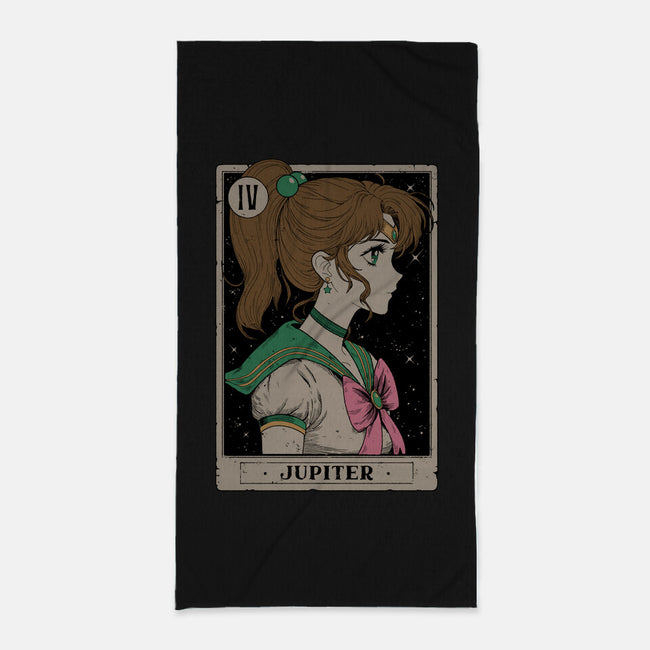 Jupiter Card-None-Beach-Towel-Hafaell