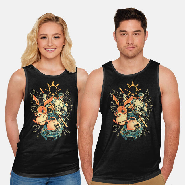 Digital Hamster Evolution-Unisex-Basic-Tank-Arigatees