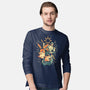 Digital Hamster Evolution-Mens-Long Sleeved-Tee-Arigatees