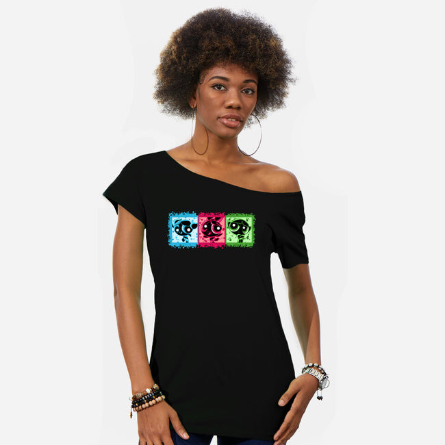 Super Sisters-Womens-Off Shoulder-Tee-nickzzarto