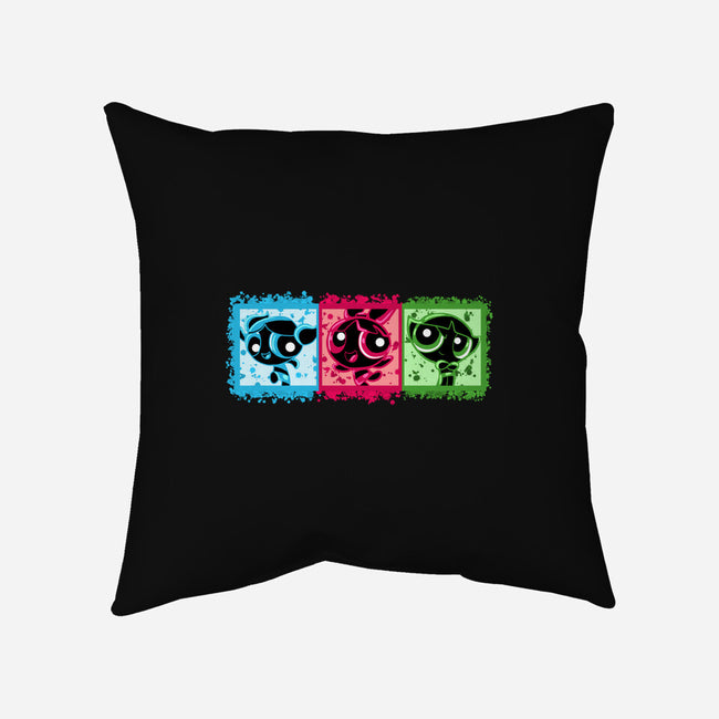 Super Sisters-None-Removable Cover-Throw Pillow-nickzzarto