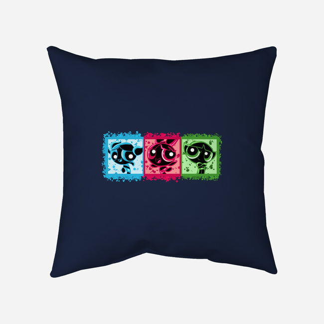 Super Sisters-None-Removable Cover-Throw Pillow-nickzzarto