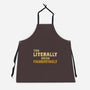 You Literally Mean Figuratively-Unisex-Kitchen-Apron-kg07