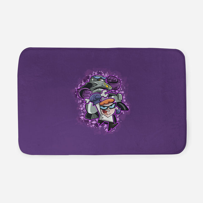 My Robot Battle-None-Memory Foam-Bath Mat-nickzzarto