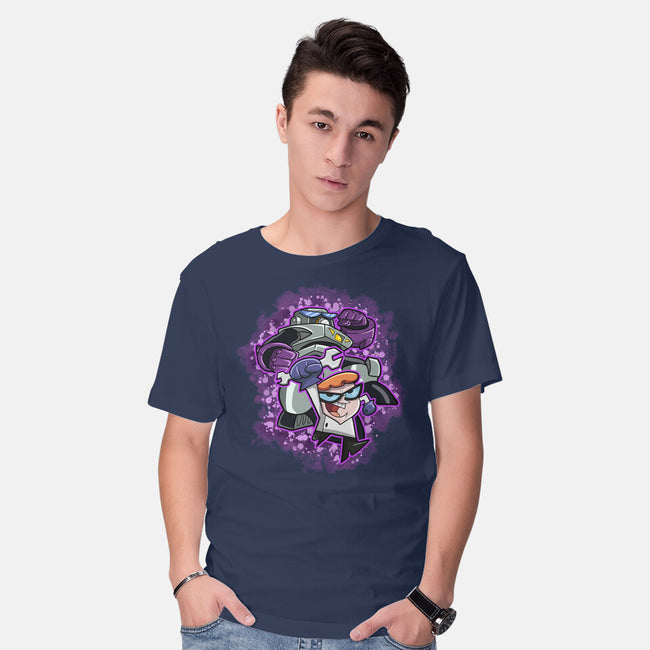 My Robot Battle-Mens-Basic-Tee-nickzzarto