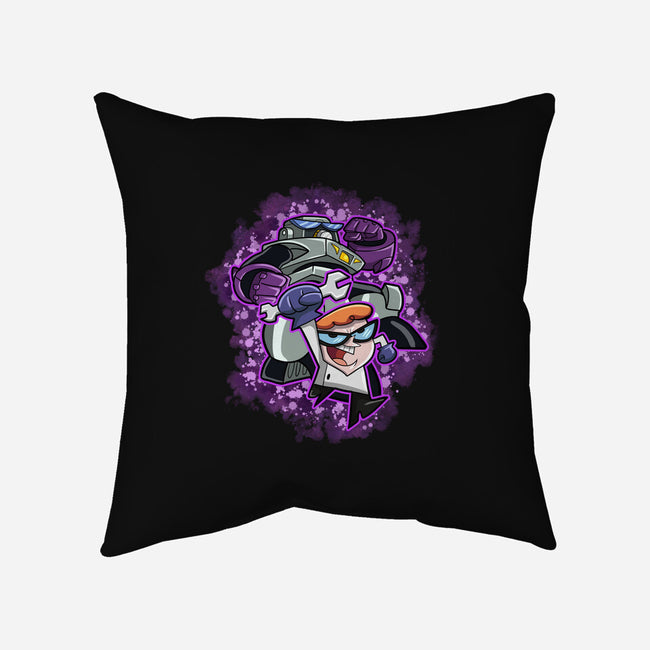 My Robot Battle-None-Removable Cover w Insert-Throw Pillow-nickzzarto