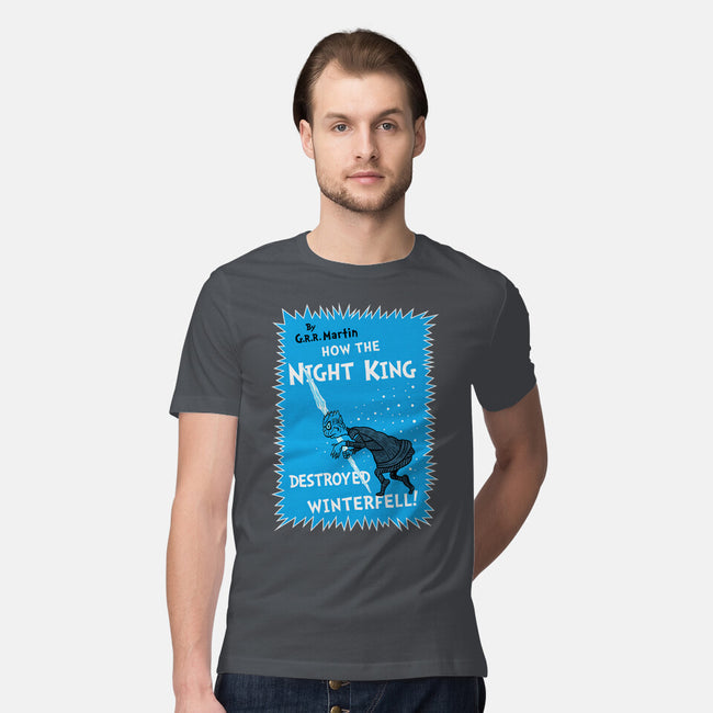 How The Night King-Mens-Premium-Tee-demonigote