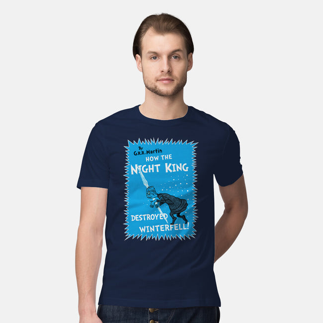 How The Night King-Mens-Premium-Tee-demonigote