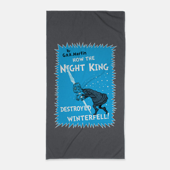 How The Night King-None-Beach-Towel-demonigote