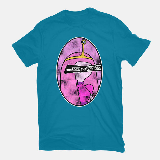 Finn Save Her-Womens-Fitted-Tee-demonigote