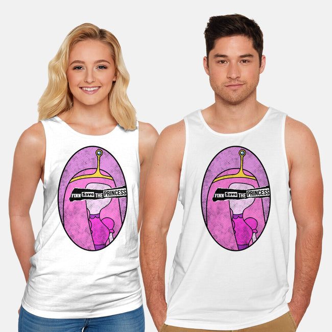 Finn Save Her-Unisex-Basic-Tank-demonigote