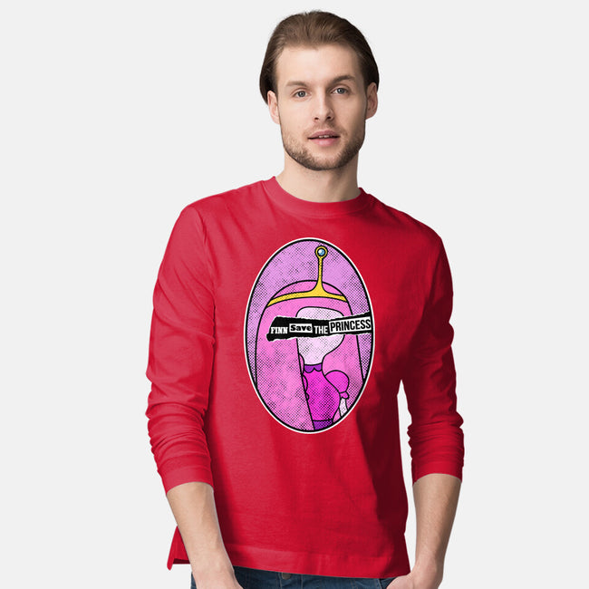 Finn Save Her-Mens-Long Sleeved-Tee-demonigote