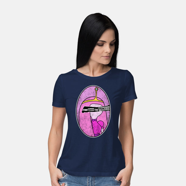 Finn Save Her-Womens-Basic-Tee-demonigote