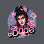 The Pink Bride-Womens-V-Neck-Tee-glitchygorilla