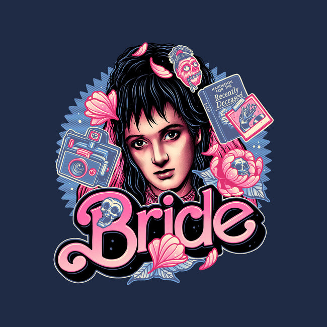 The Pink Bride-Womens-V-Neck-Tee-glitchygorilla