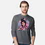 The Pink Bride-Mens-Long Sleeved-Tee-glitchygorilla