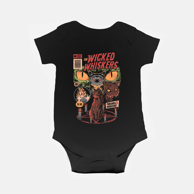 Wicked Whiskers-Baby-Basic-Onesie-eduely