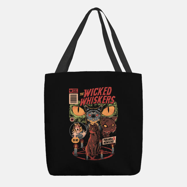 Wicked Whiskers-None-Basic Tote-Bag-eduely