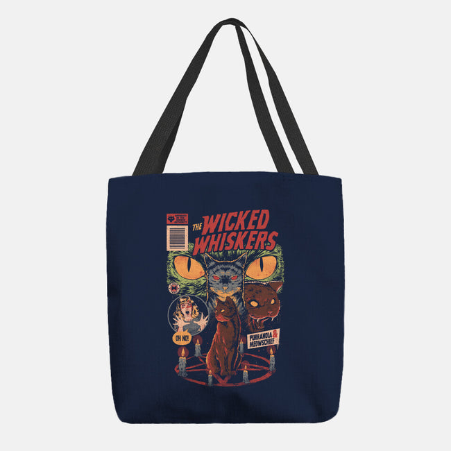 Wicked Whiskers-None-Basic Tote-Bag-eduely