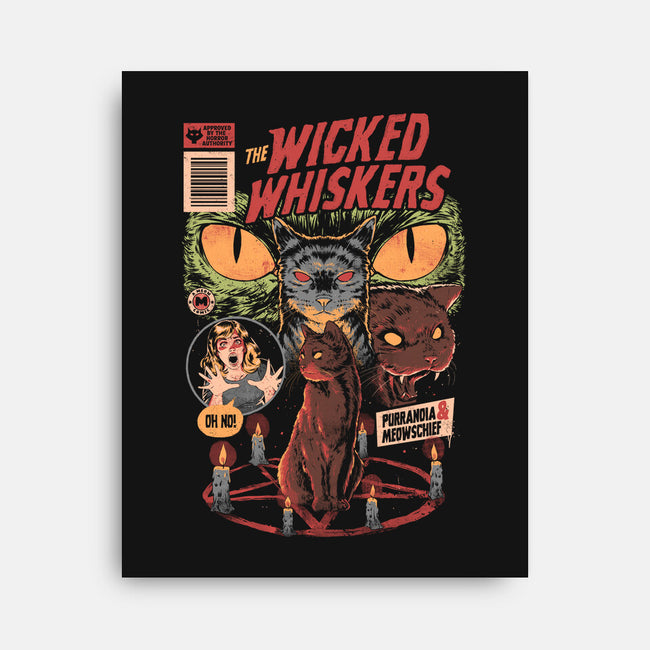 Wicked Whiskers-None-Stretched-Canvas-eduely