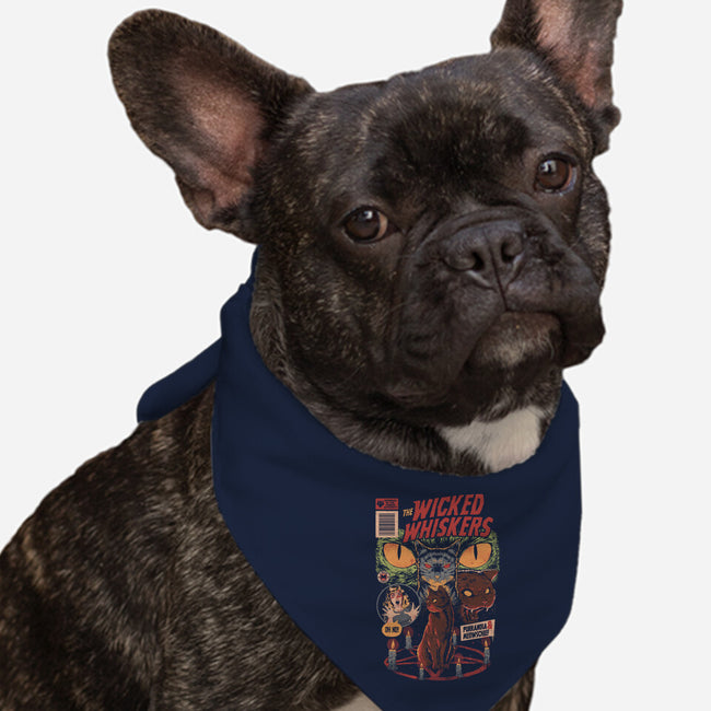 Wicked Whiskers-Dog-Bandana-Pet Collar-eduely