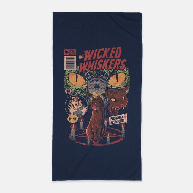 Wicked Whiskers-None-Beach-Towel-eduely