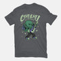 Cthulhu Guitar Comic-Unisex-Basic-Tee-Studio Mootant