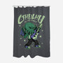 Cthulhu Guitar Comic-None-Polyester-Shower Curtain-Studio Mootant