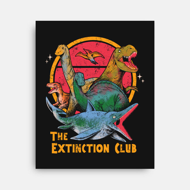 The Extinction Club-None-Stretched-Canvas-tobefonseca