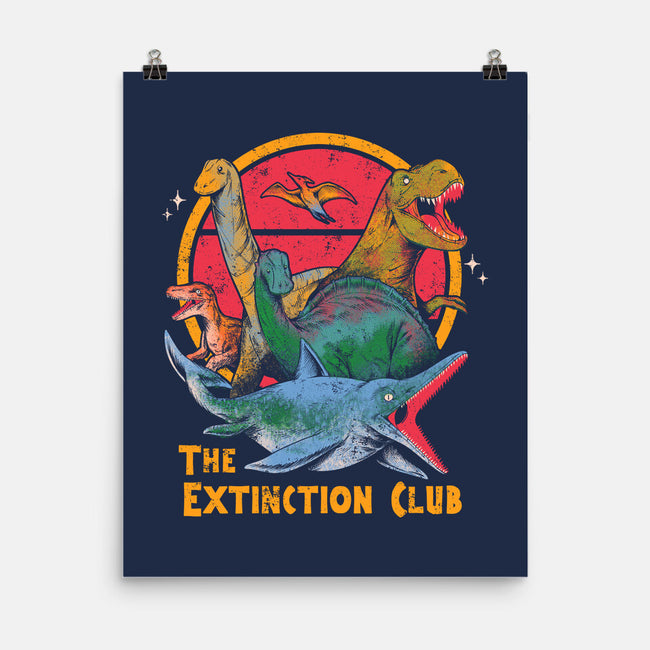 The Extinction Club-None-Matte-Poster-tobefonseca