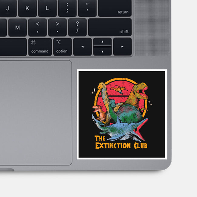 The Extinction Club-None-Glossy-Sticker-tobefonseca