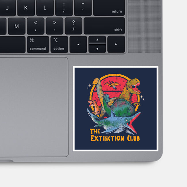 The Extinction Club-None-Glossy-Sticker-tobefonseca