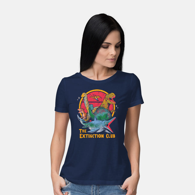 The Extinction Club-Womens-Basic-Tee-tobefonseca