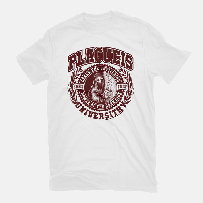 Plagueis Universithy-Mens-Basic-Tee-Wheels