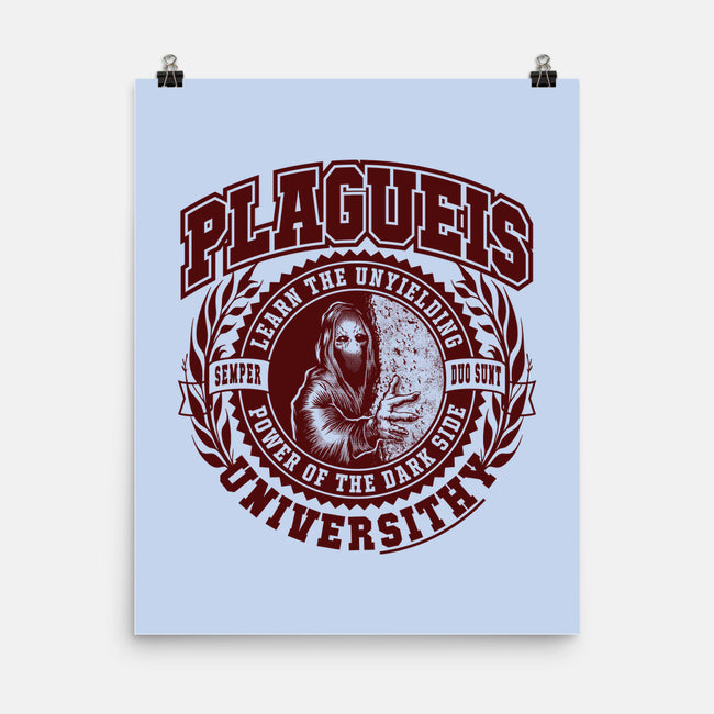 Plagueis Universithy-None-Matte-Poster-Wheels