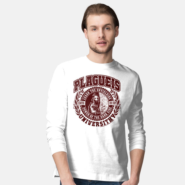 Plagueis Universithy-Mens-Long Sleeved-Tee-Wheels