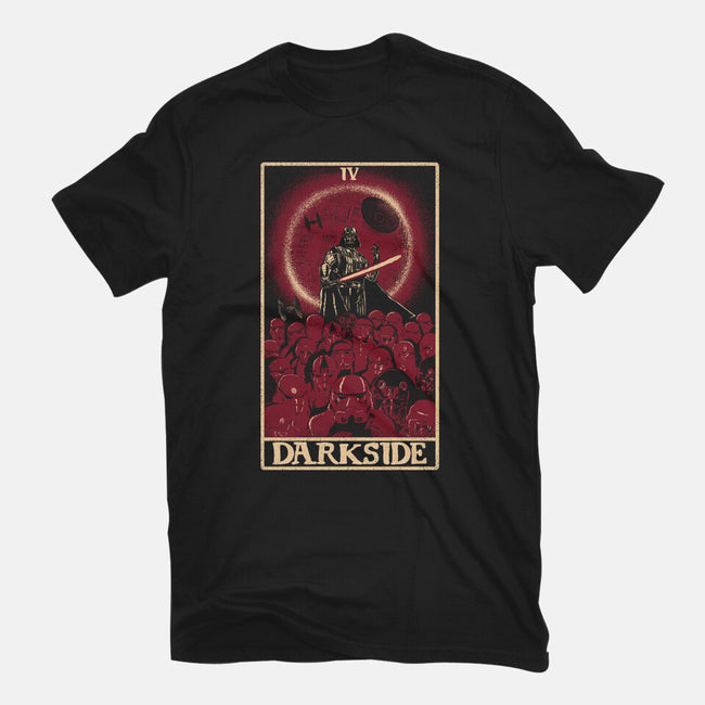 Darkside Tarot Card-Unisex-Basic-Tee-naomori