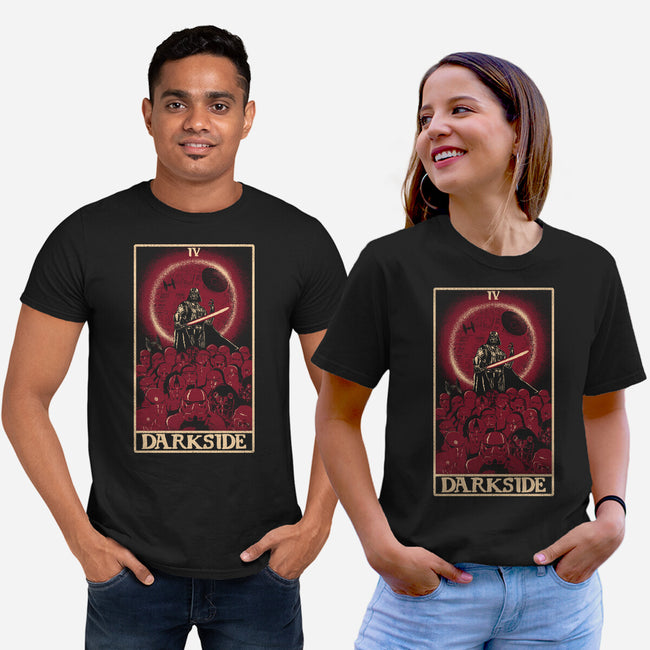 Darkside Tarot Card-Unisex-Basic-Tee-naomori