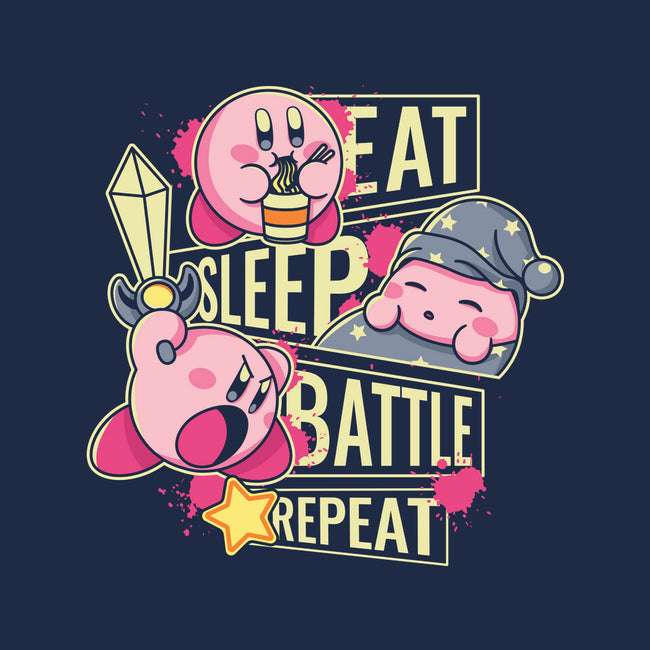 Eat Sleep Battle Repeat-None-Outdoor-Rug-Xentee