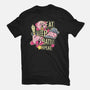 Eat Sleep Battle Repeat-Womens-Fitted-Tee-Xentee