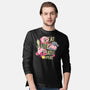 Eat Sleep Battle Repeat-Mens-Long Sleeved-Tee-Xentee