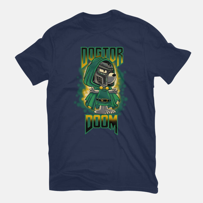 Dogtor Doom-Womens-Fitted-Tee-rmatix