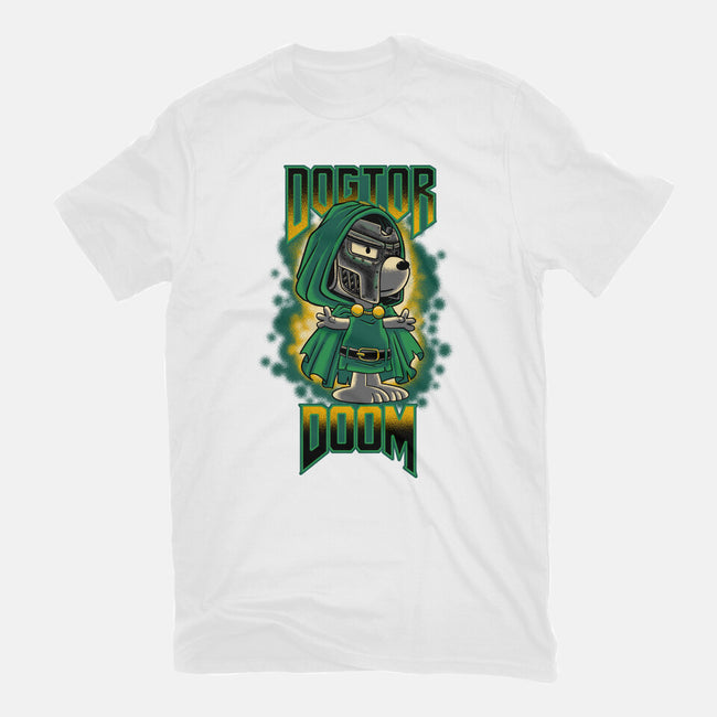 Dogtor Doom-Womens-Fitted-Tee-rmatix