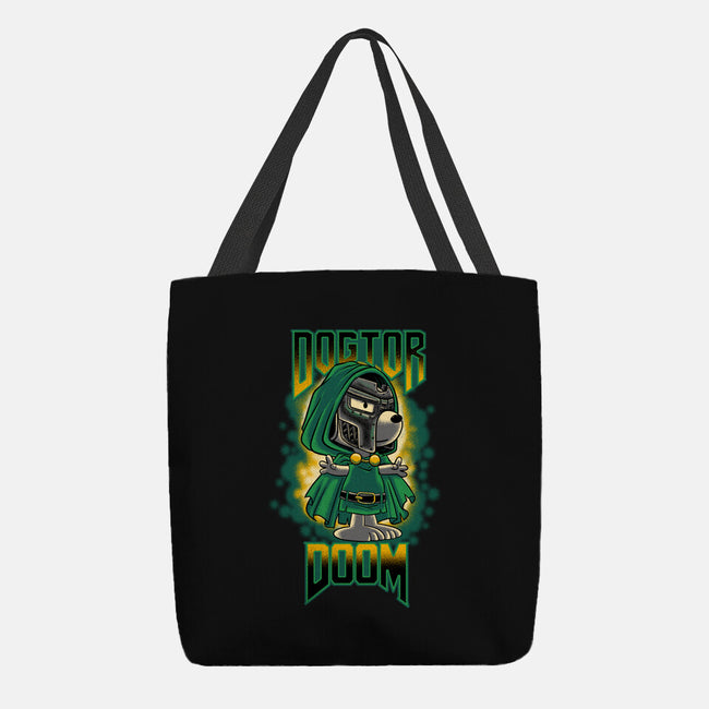 Dogtor Doom-None-Basic Tote-Bag-rmatix