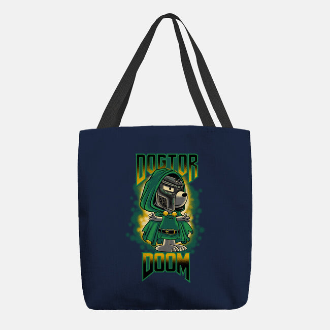 Dogtor Doom-None-Basic Tote-Bag-rmatix